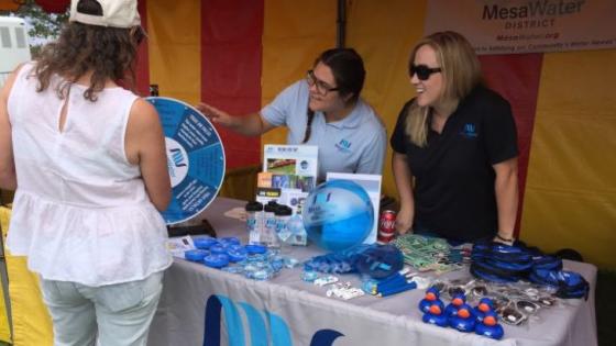 mesa water stand